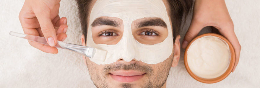 masques maison beauté pour hommes